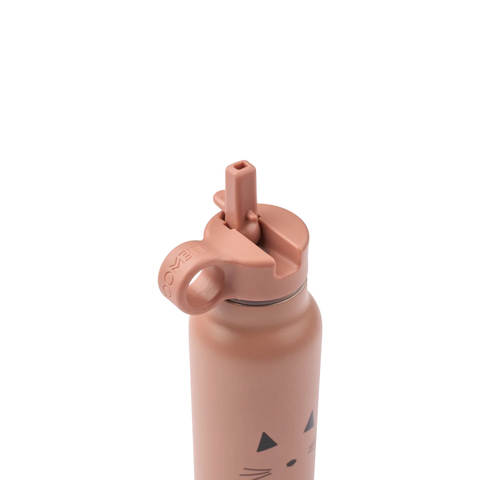 Falk Water Bottle 350ml - Cat Dark Rose