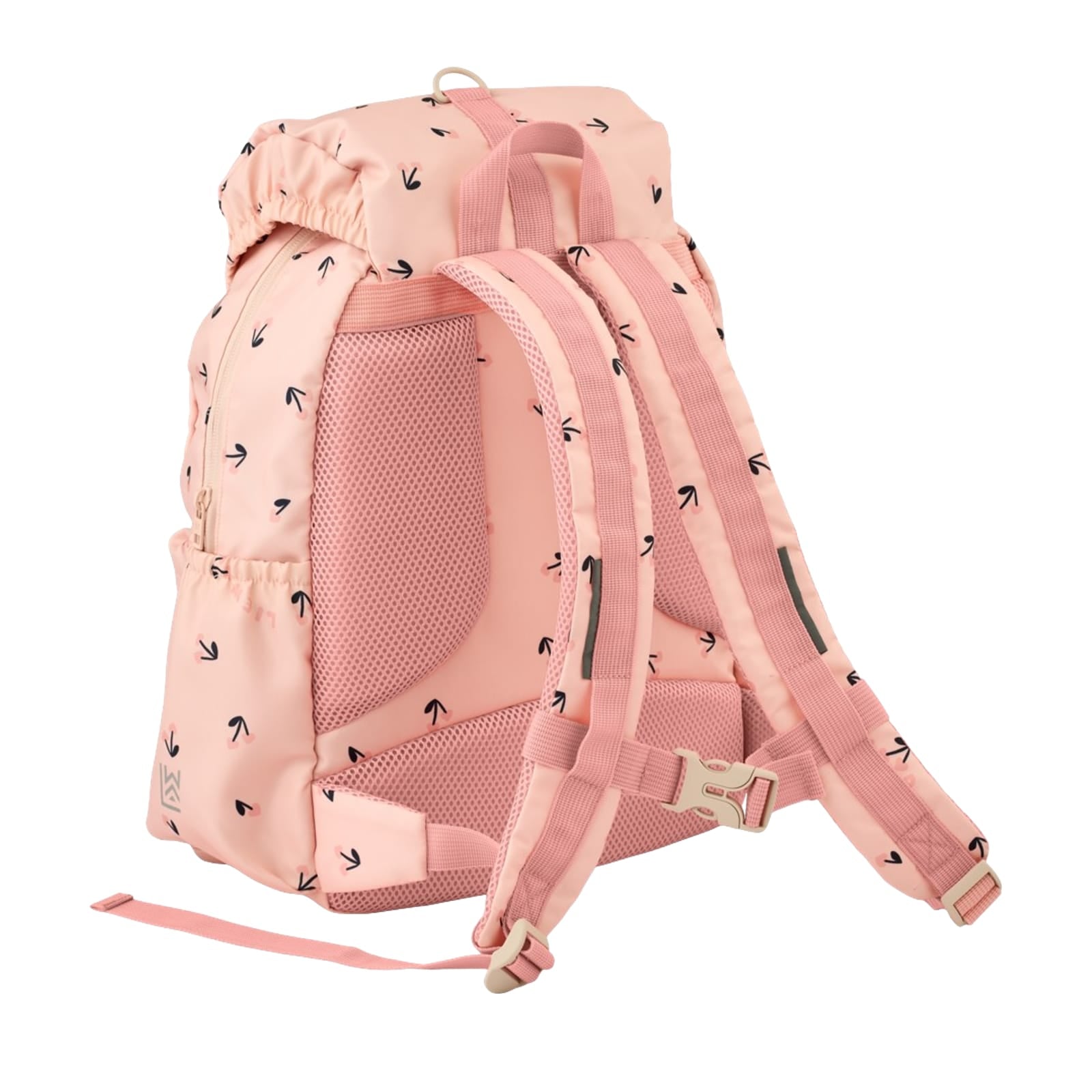 Johnny School Backpack  - Cherry Heart Rosey