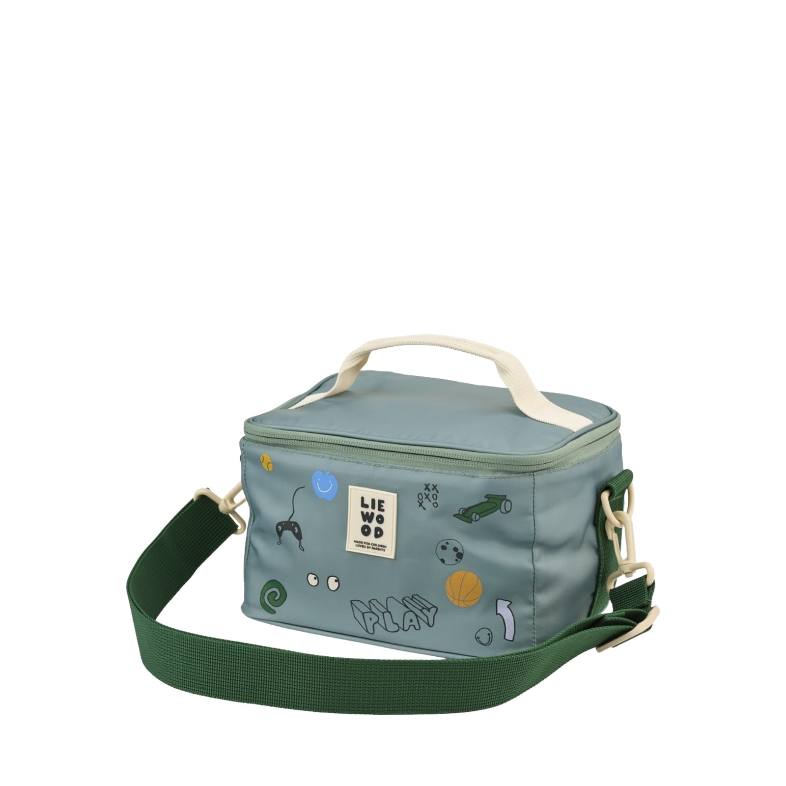 Toby Medium Thermal Bag - Play Dusty Peppermint