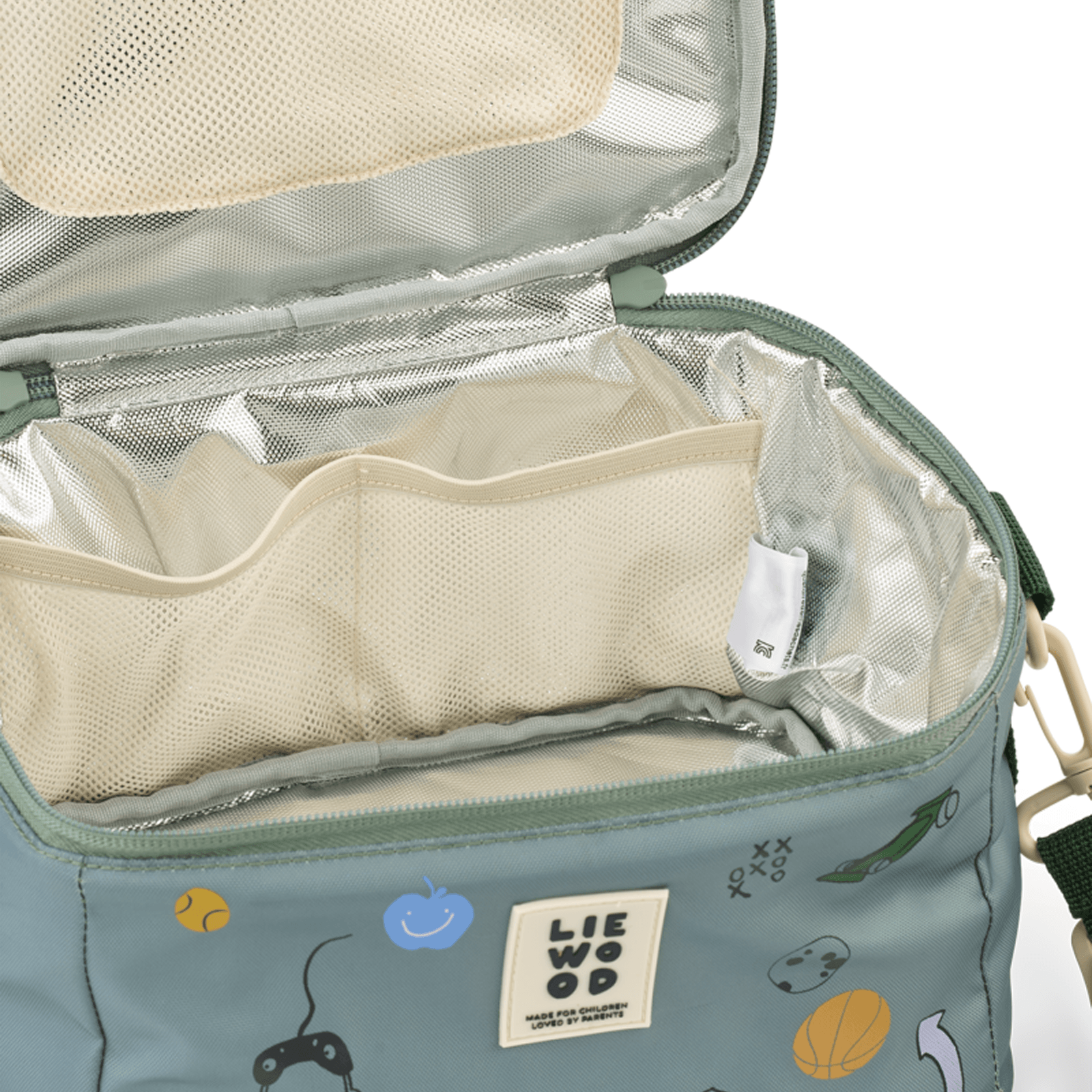 Toby Medium Thermal Bag - Play Dusty Peppermint