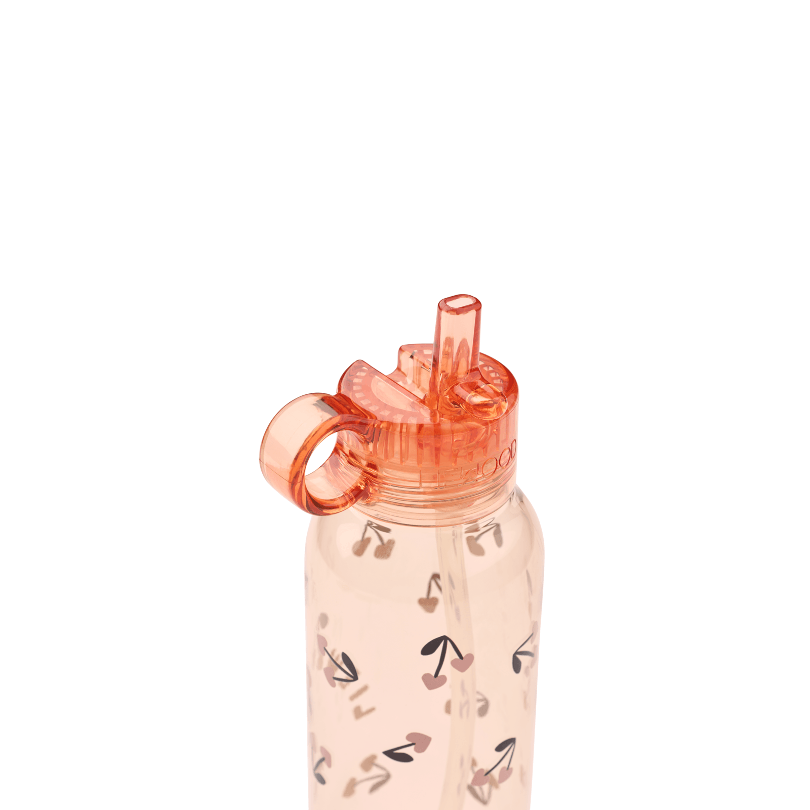 Yang Tritan Water Bottle 500ml - Cherry Heart Rosey