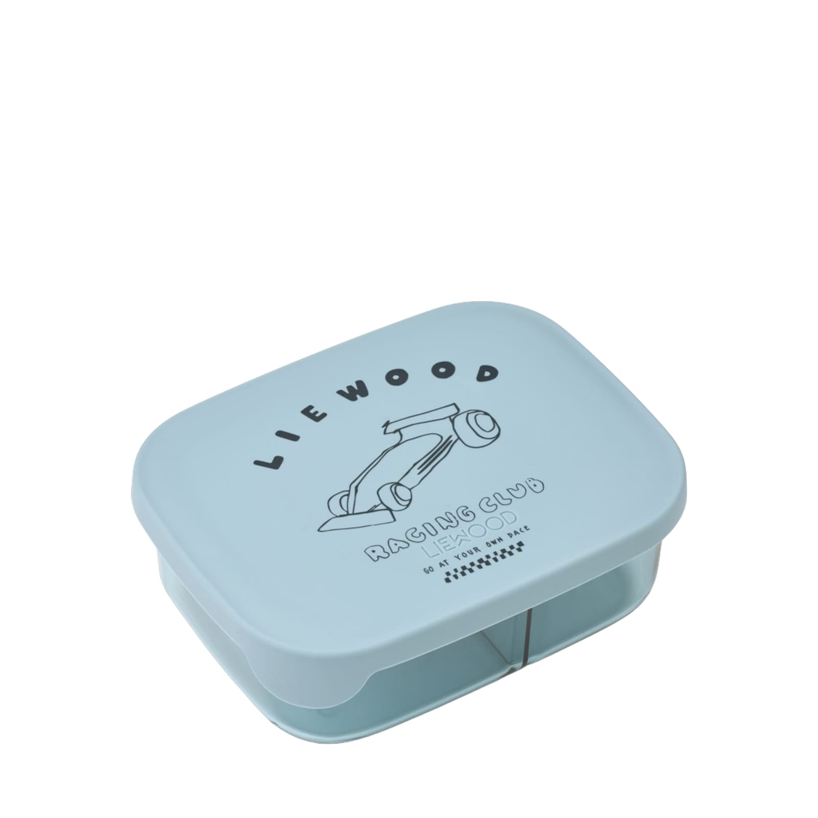 Arthur Tritan Lunchbox - Race Cars Beach Blue