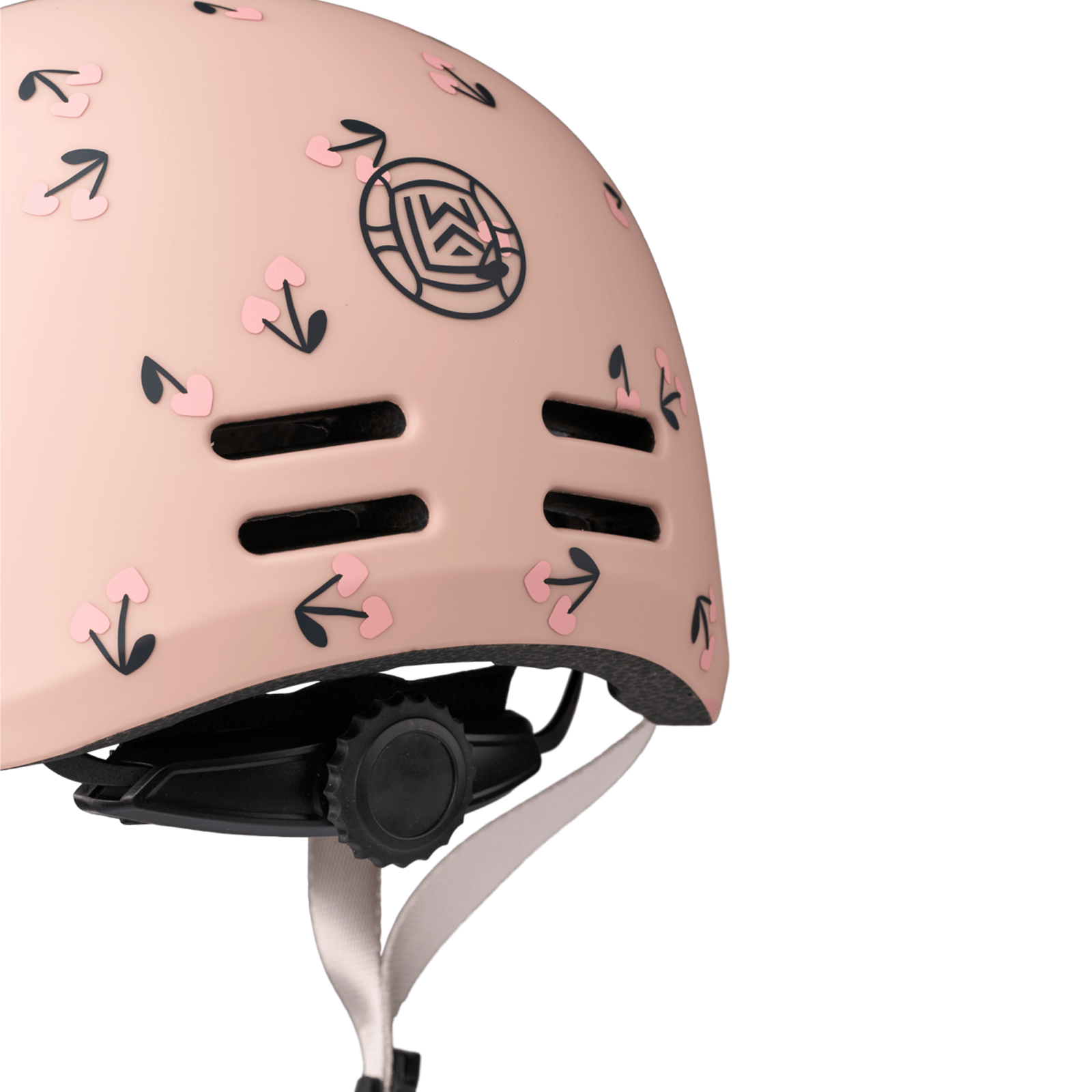 Milly Bike Helmet - Cherry Heart Rosey