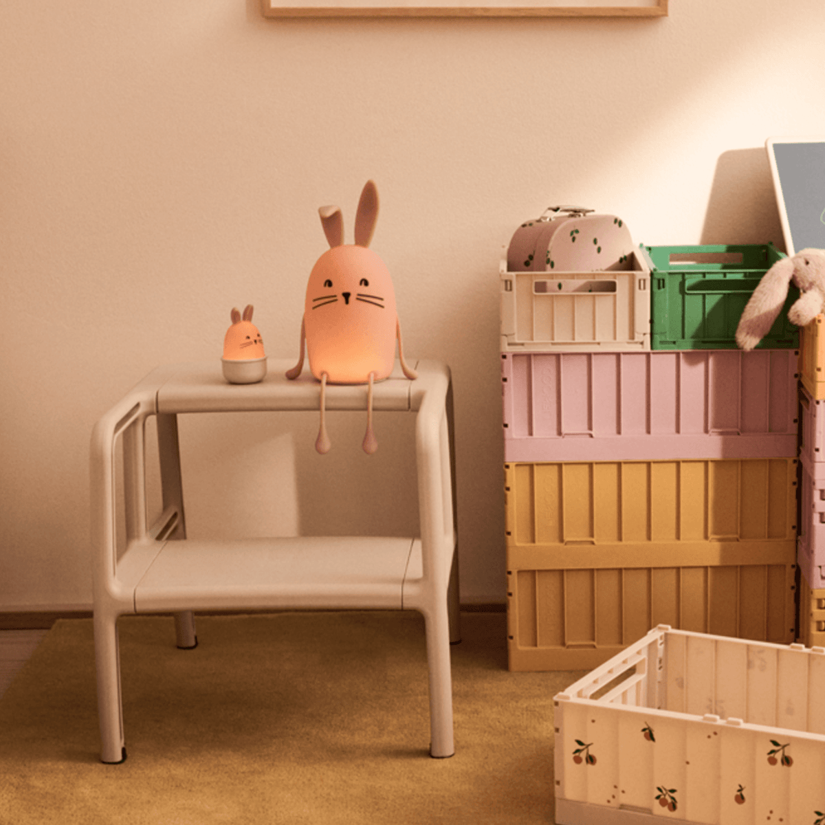 Evex Rabbit Night Light - Pale Tuscany