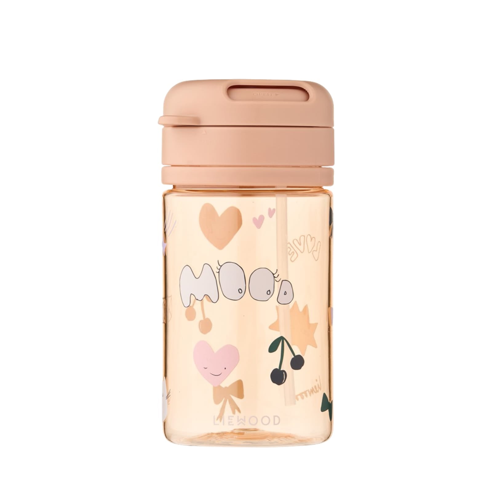 Pavia Tritan Straw Cup 500ml - Mood Pale Tuscany