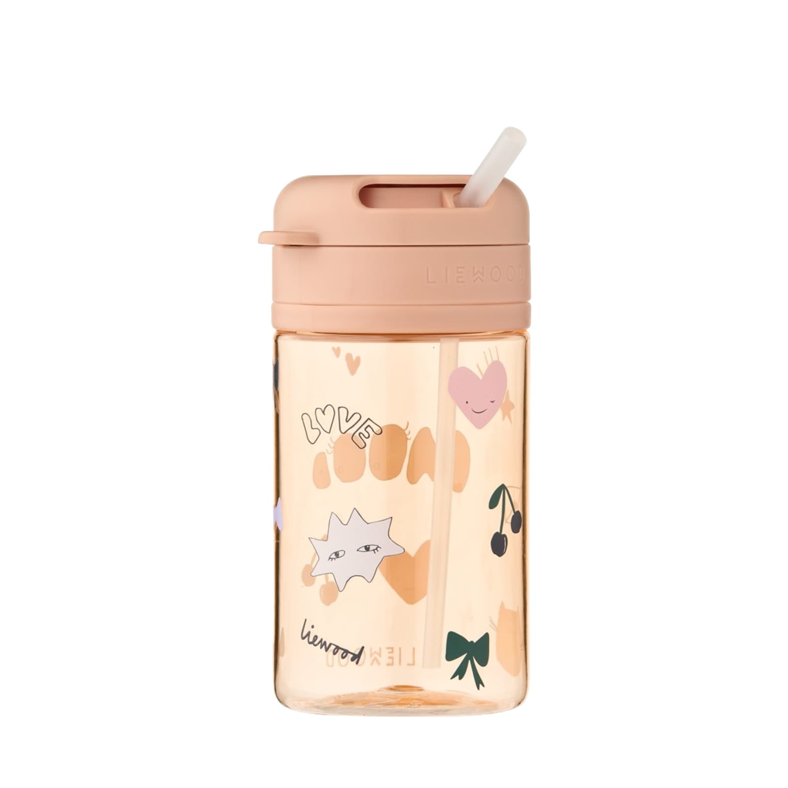 Pavia Tritan Straw Cup 500ml - Mood Pale Tuscany