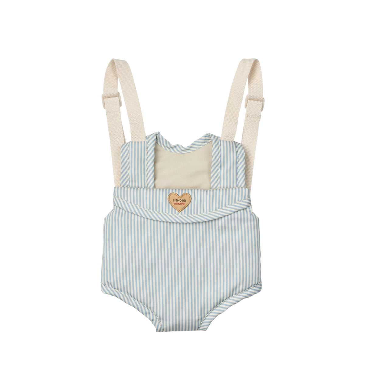 Eleanor Doll Carrier - Stripe Beach Blue Creme De La Creme