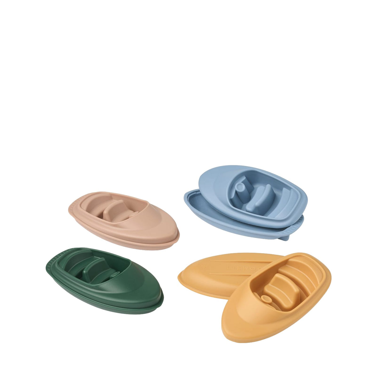 Corin Boats 4 Pack - Beach Blue