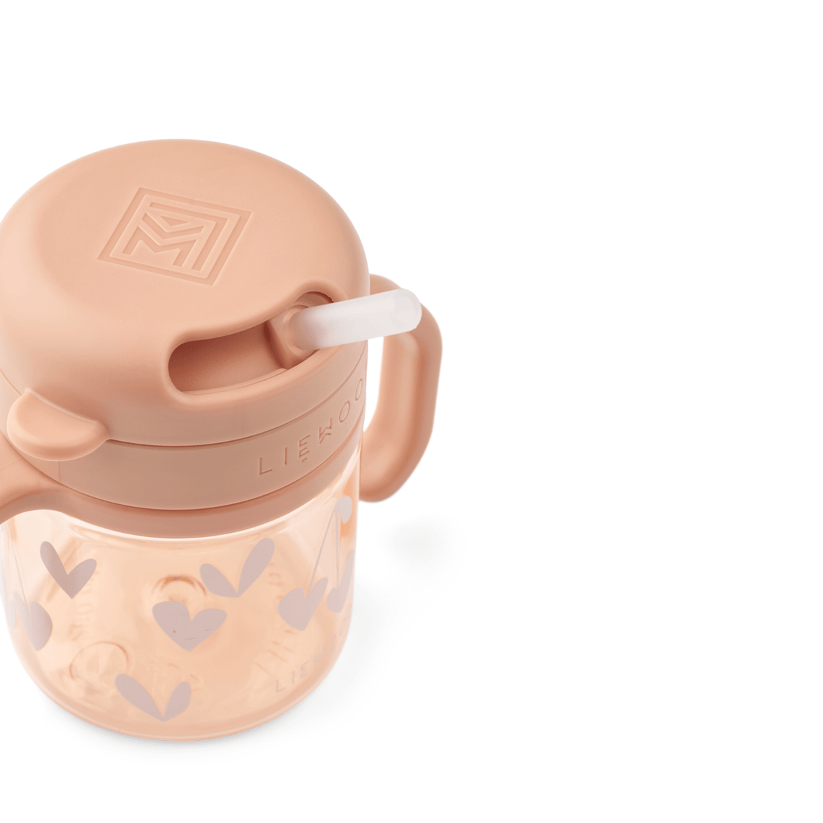 Kai Tritan Straw Cup 280ml - Sweethearts Pale Tuscany