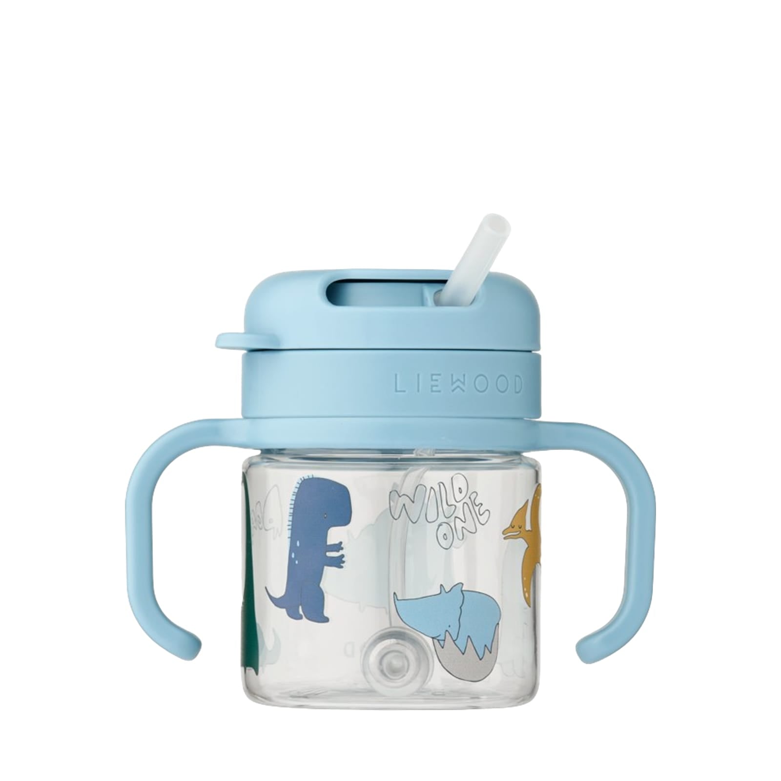 Kai Tritan Straw Cup 280ml - Dino Roar Sandy