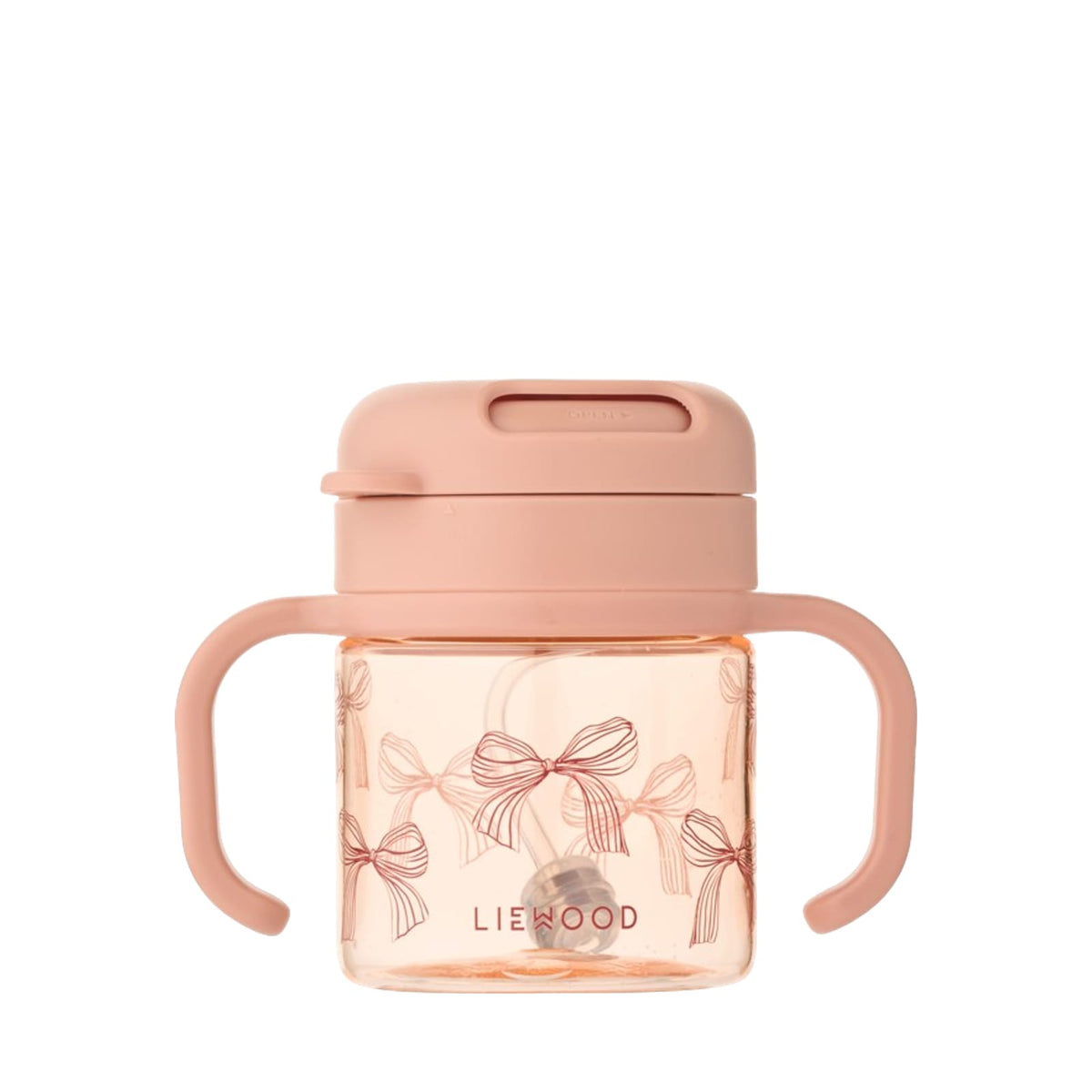Kai Tritan Straw Cup 280ml - Bows Pale Tuscany