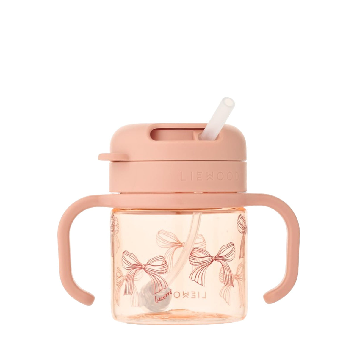 Kai Tritan Straw Cup 280ml - Bows Pale Tuscany