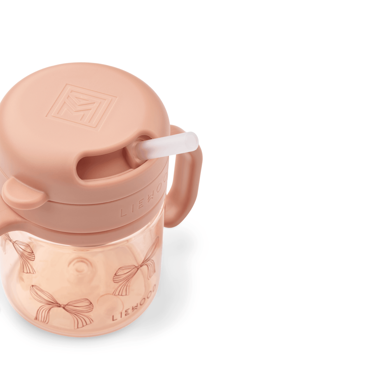 Kai Tritan Straw Cup 280ml - Bows Pale Tuscany