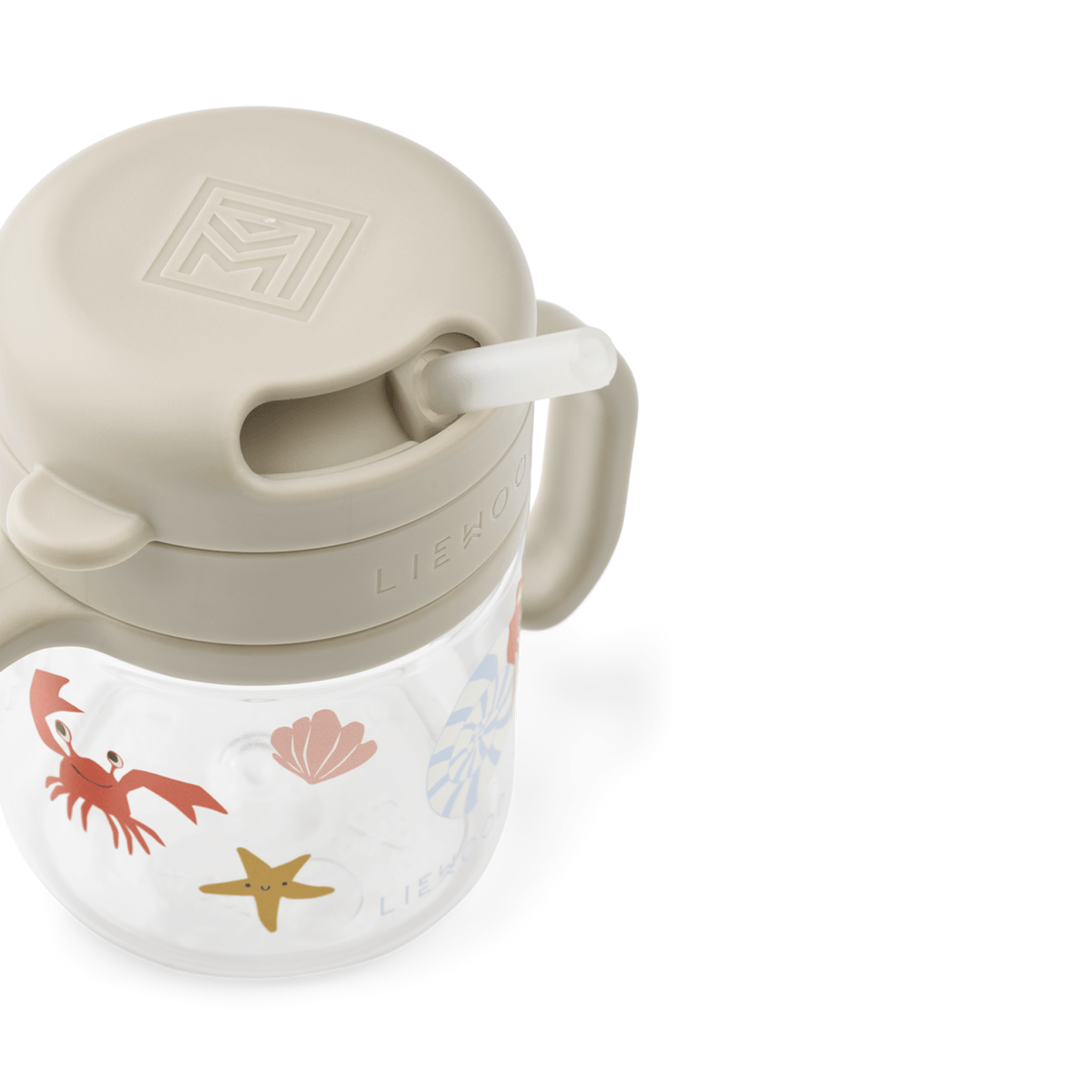 Kai Tritan Straw Cup 280ml - Beach Sandy