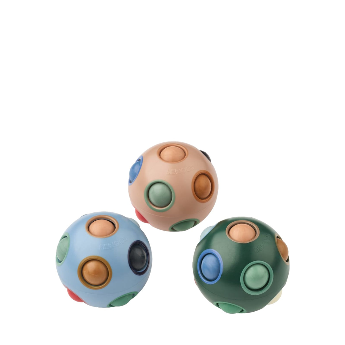Solene Puzzle Ball 3 Pack - Pale Tuscany