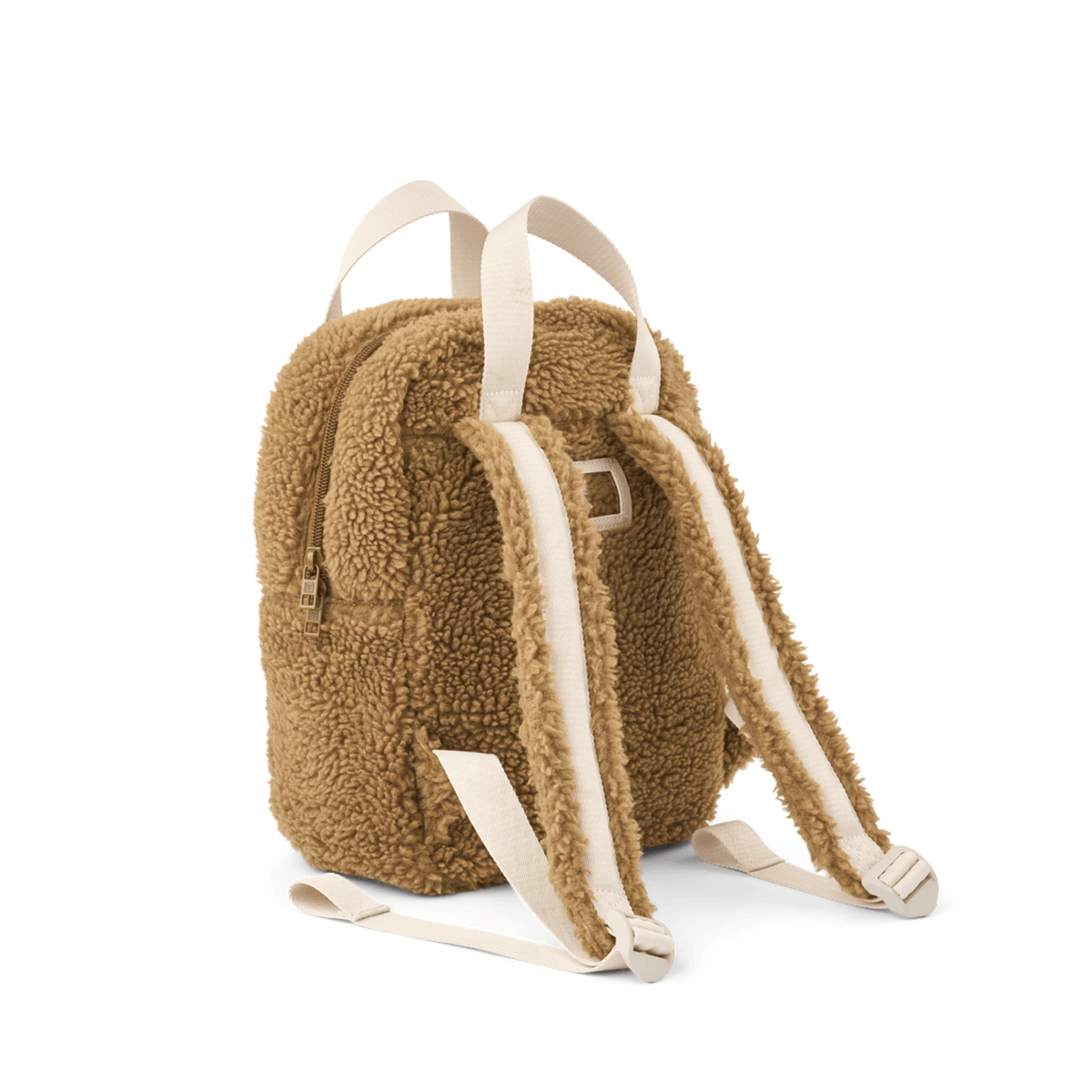Bellie Bear Pile Backpack - Oat