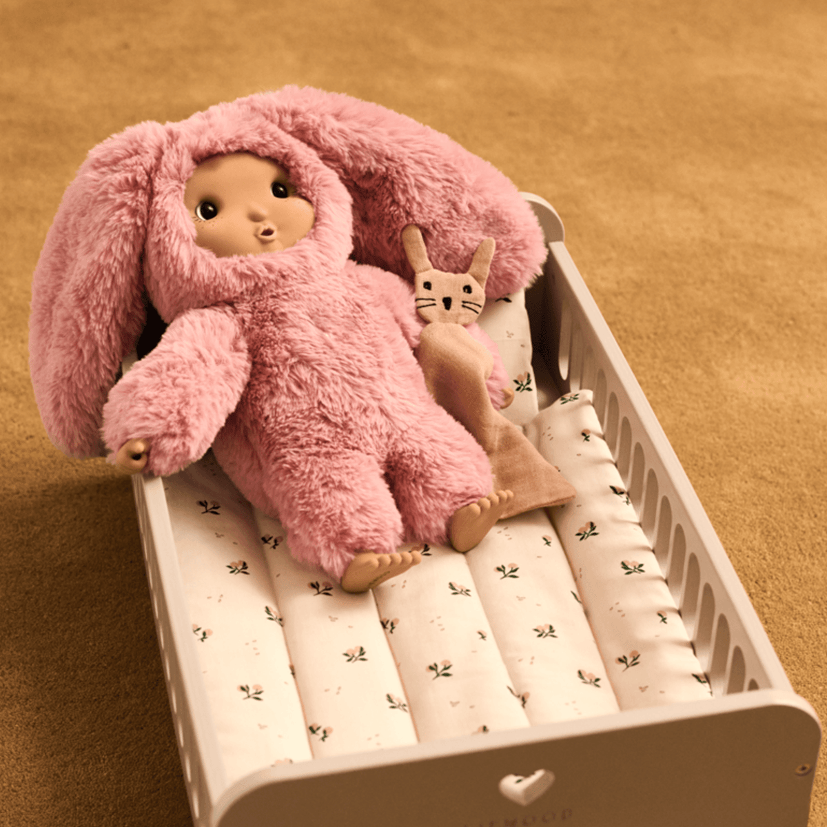 Miko Rosey Plush Doll - Rose Blush