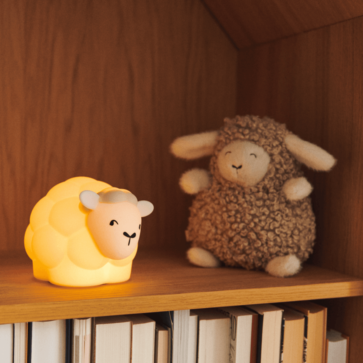 Berto Sheep Teddy - Dark Sandy