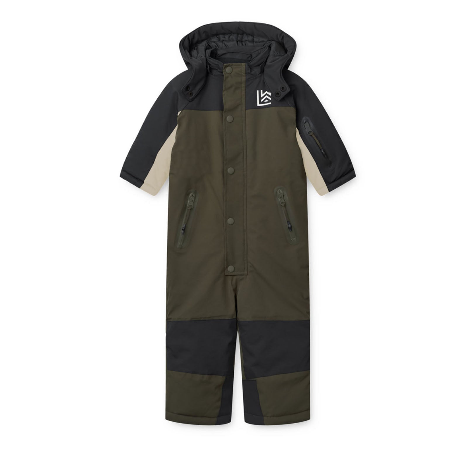 Sune Snow Suit - Black Panther Army Green - 9 Years