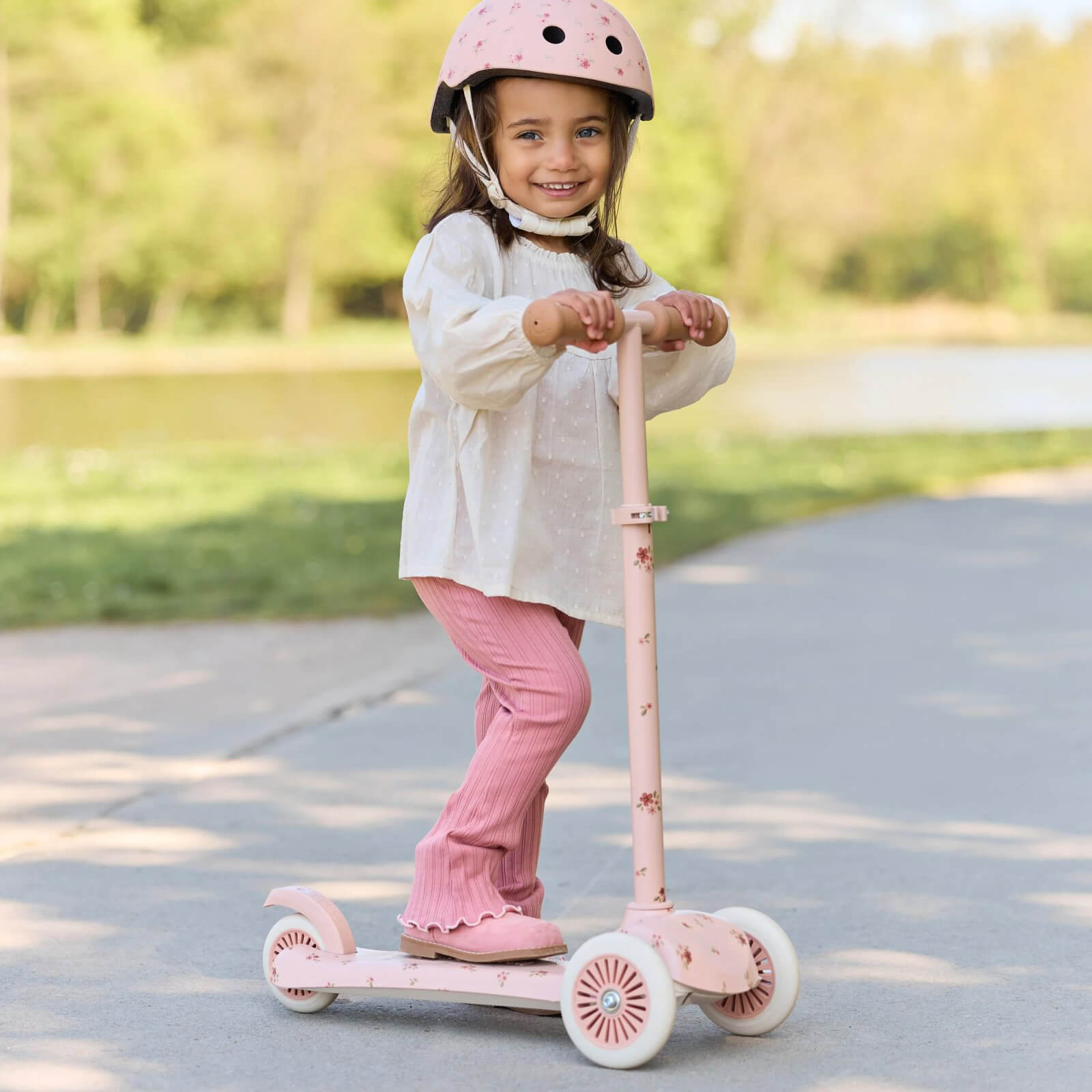 Scooter - Pink Flowers