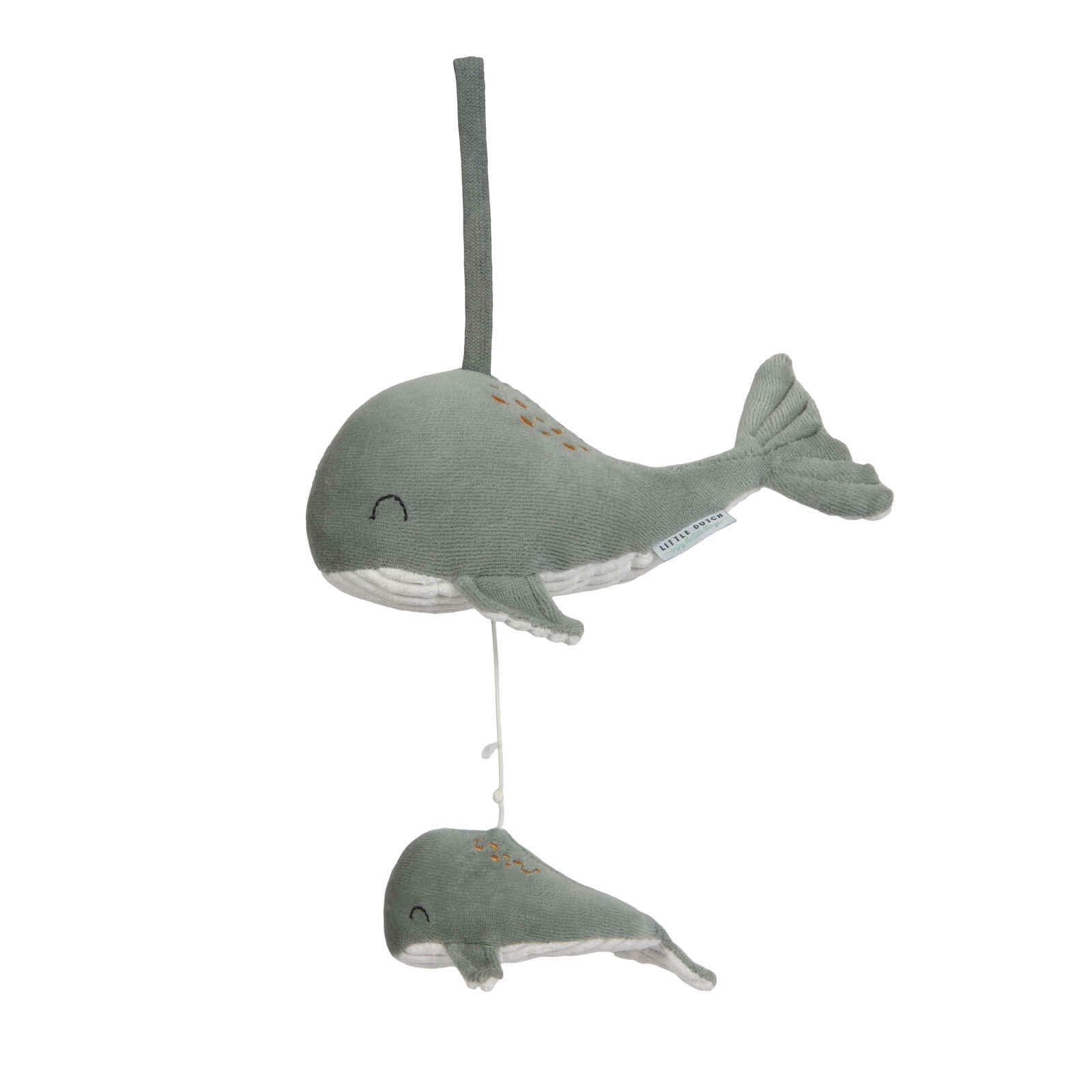 Pull Music Box - Whale Ocean Mint