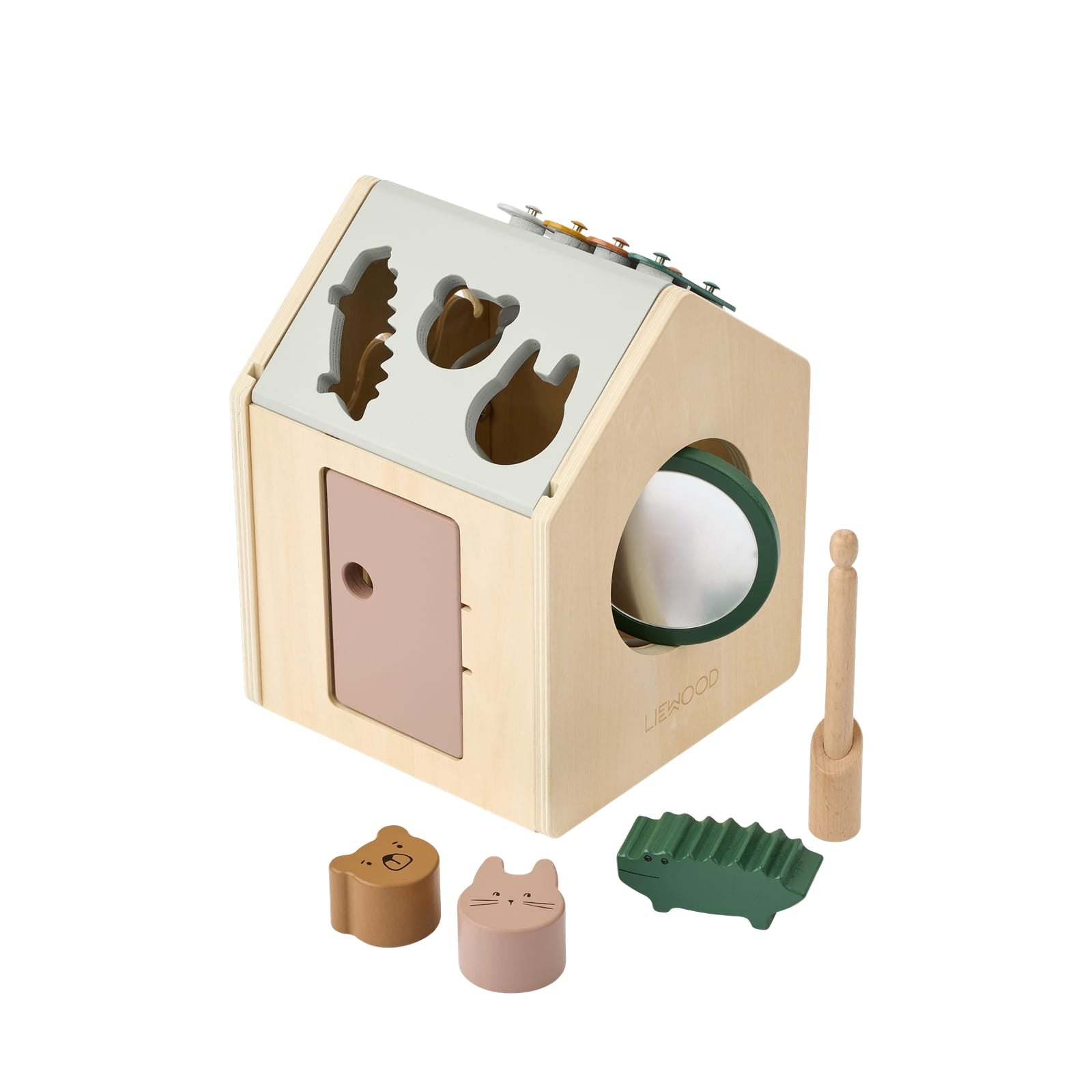 Lucas Activity Cube - Tuscany Rose Multi Mix
