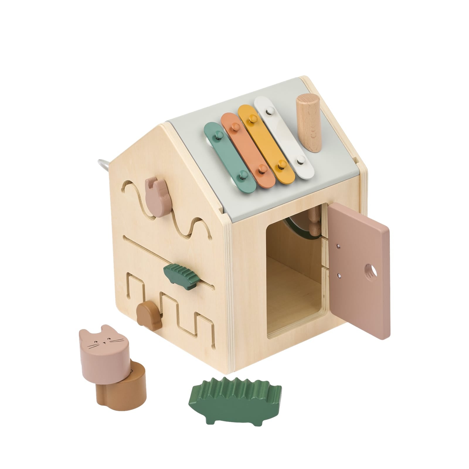 Lucas Activity Cube - Tuscany Rose Multi Mix