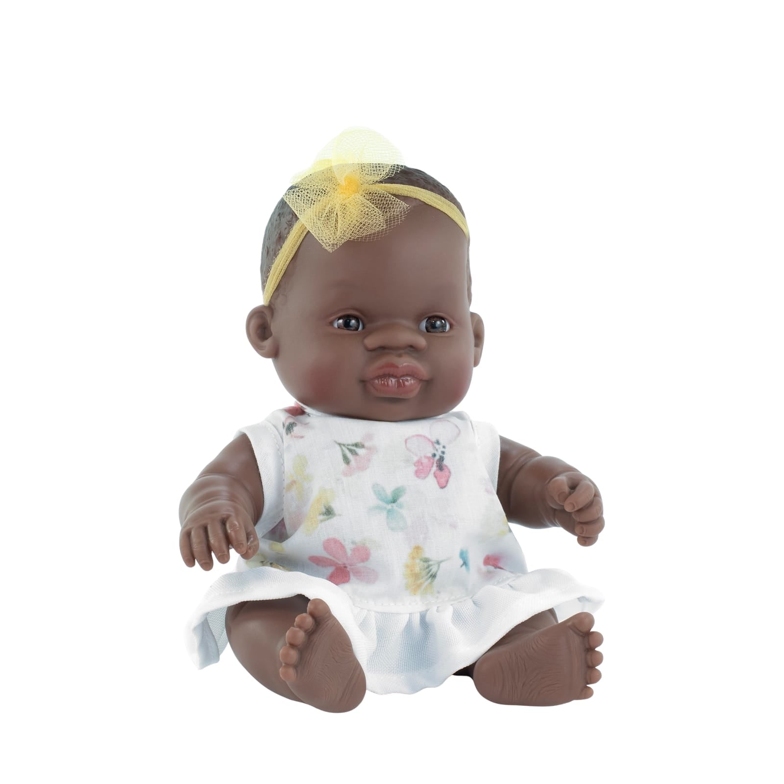 African Girl Dressed Baby Doll - 21cm