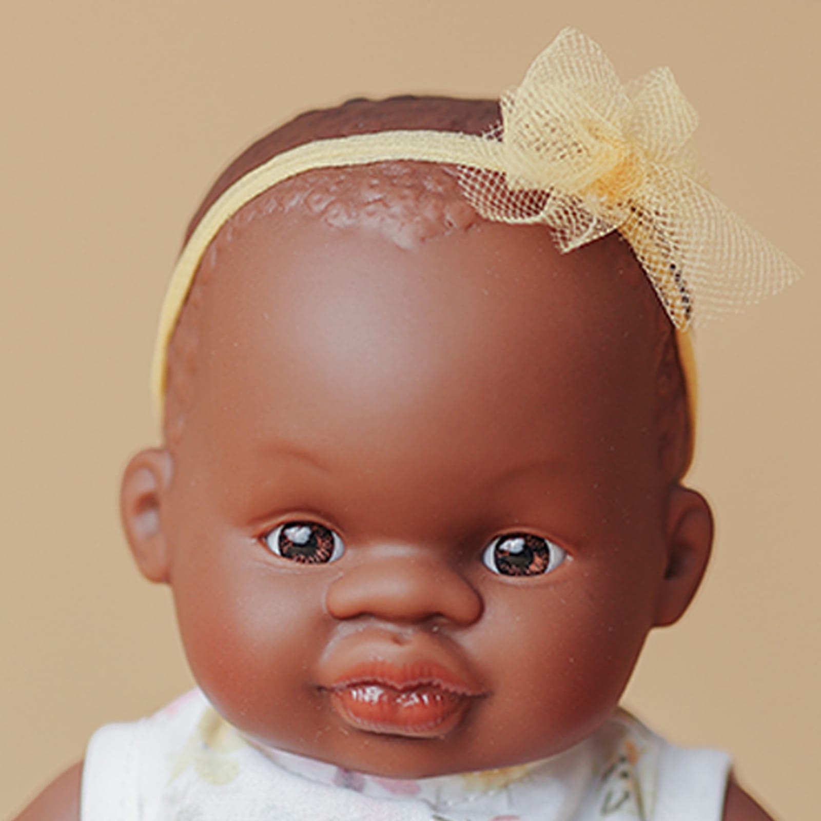 African Girl Dressed Baby Doll - 21cm