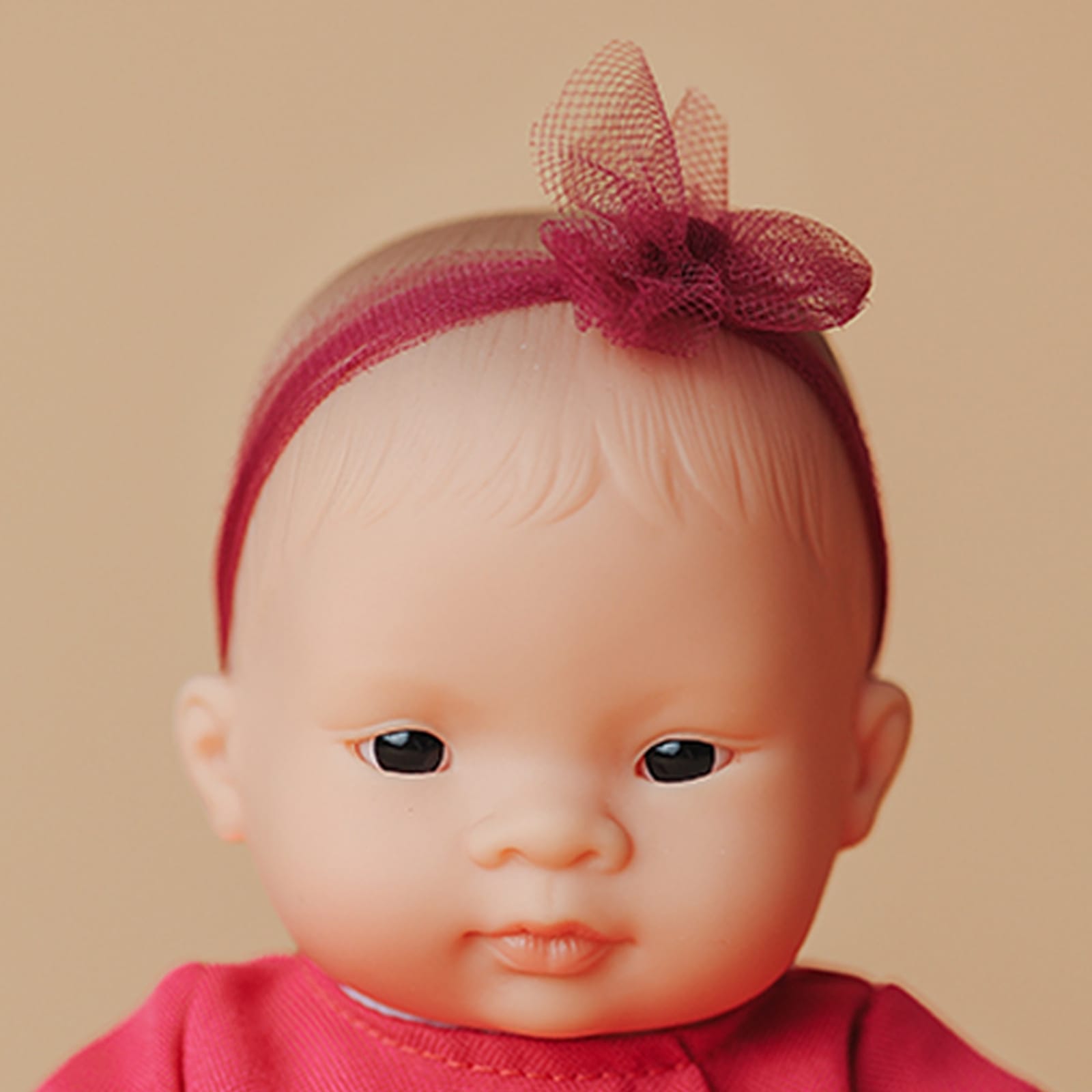 Asian Girl Dressed Baby Doll - 21cm