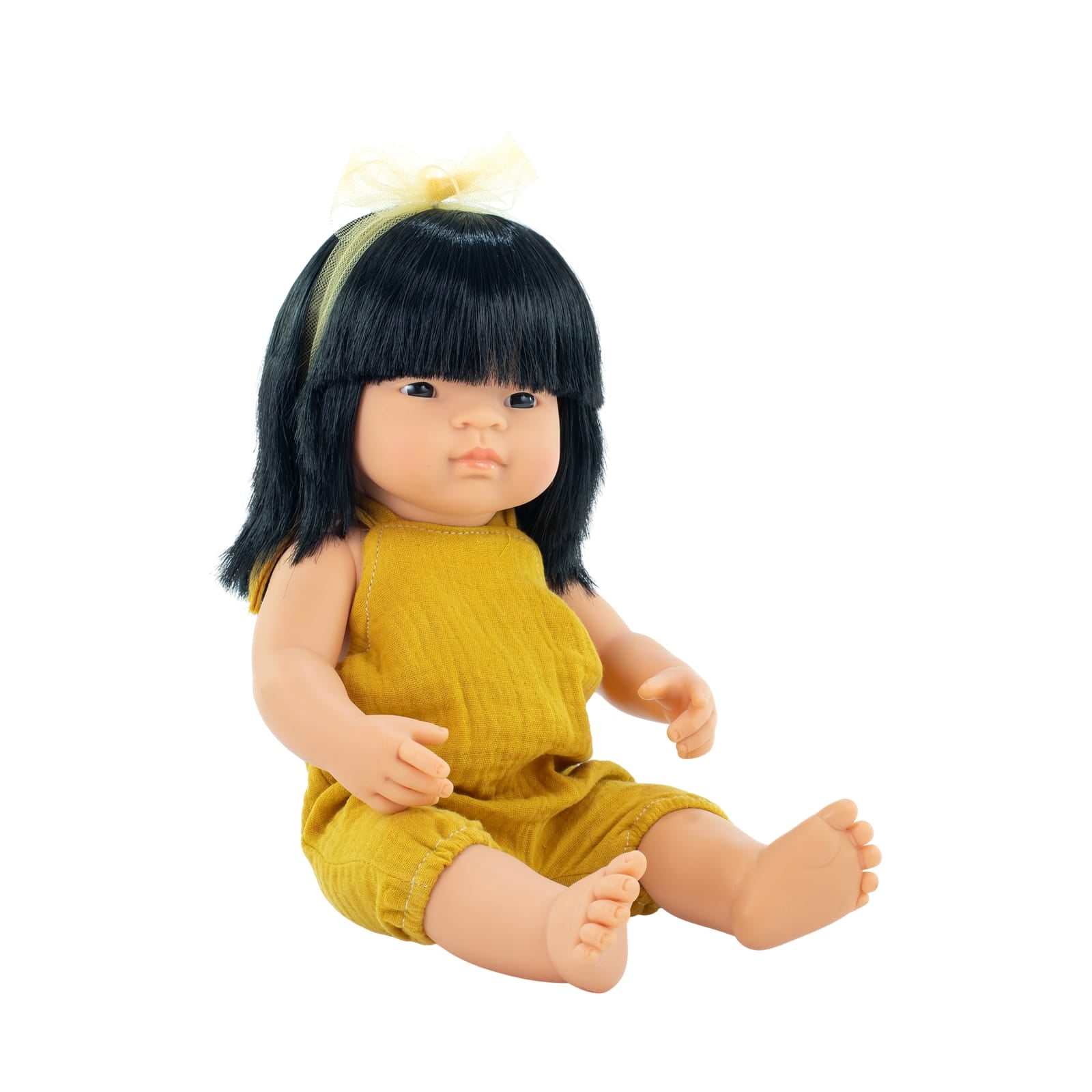 Asian Girl Dressed Baby Doll - 38cm