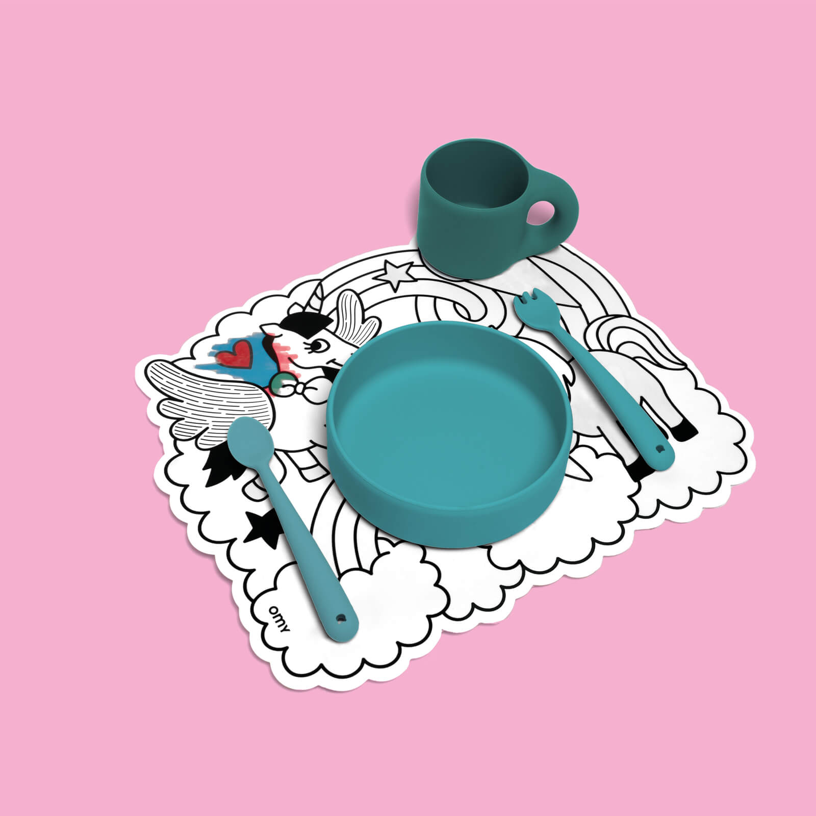 Magic Water Placemats - Lily