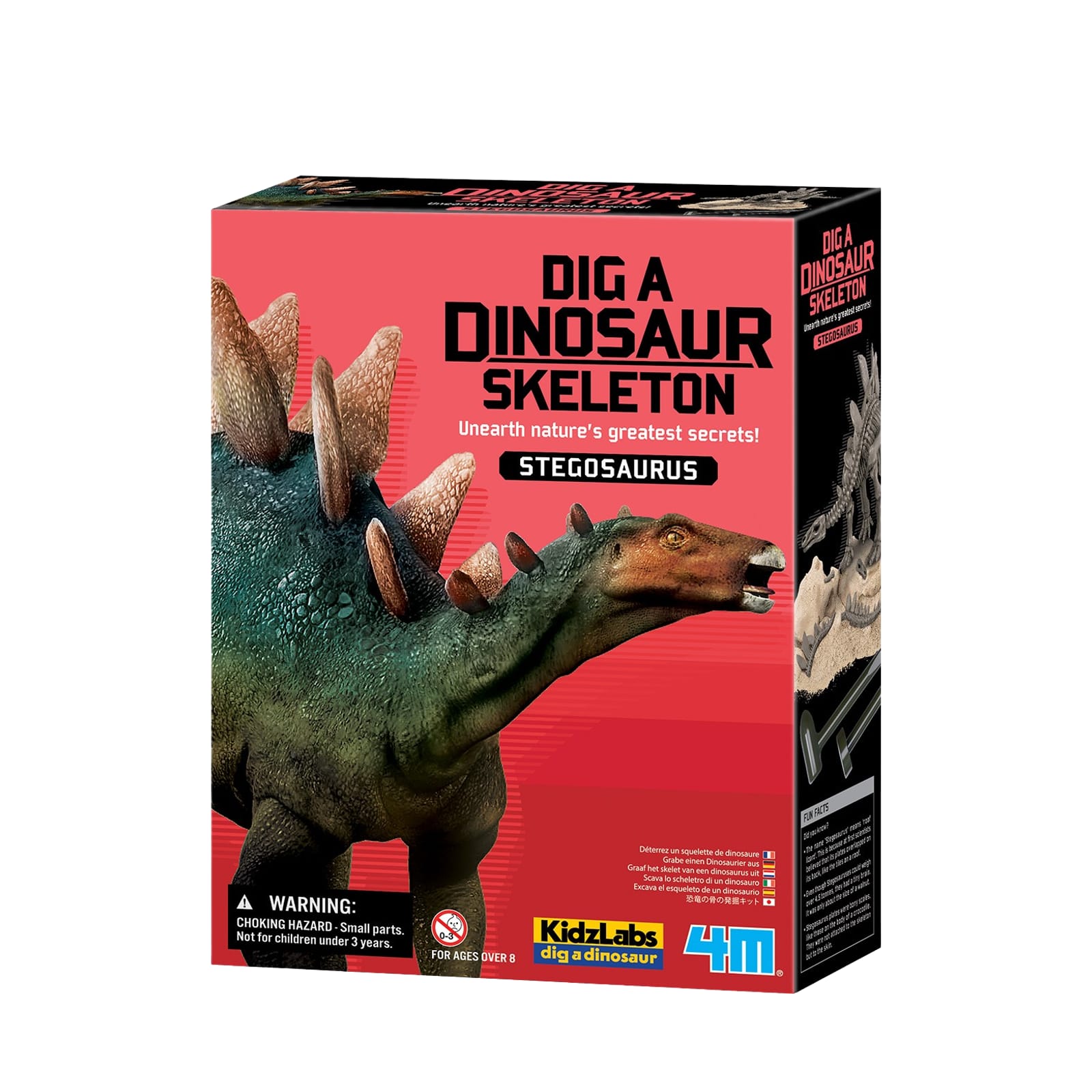 KidzLabs - Dig A Dinosaur Skeleton - Stegosaurus