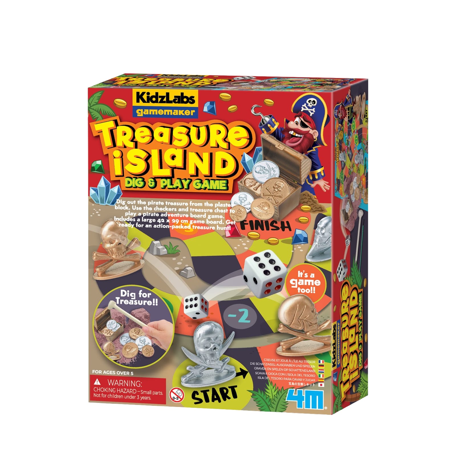 KidzLabs - Gamemaker - Treasure Island Dig and Play Game