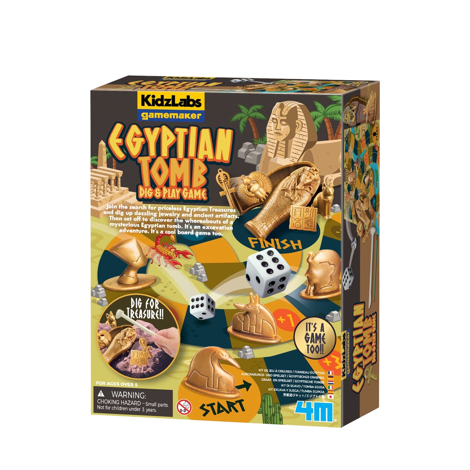 KidzLabs - Gamemaker - Egyptian Tomb Dig and Play Game