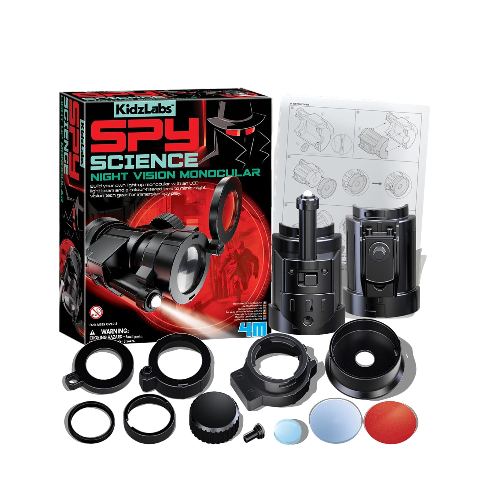 KidzLabs - Spy Science - Night Vision Monocular