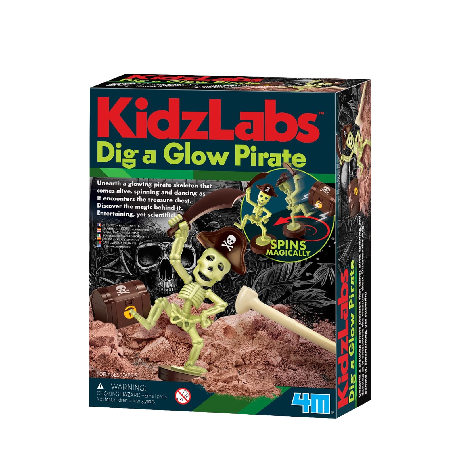 KidzLabs - Dig A Glow Pirate