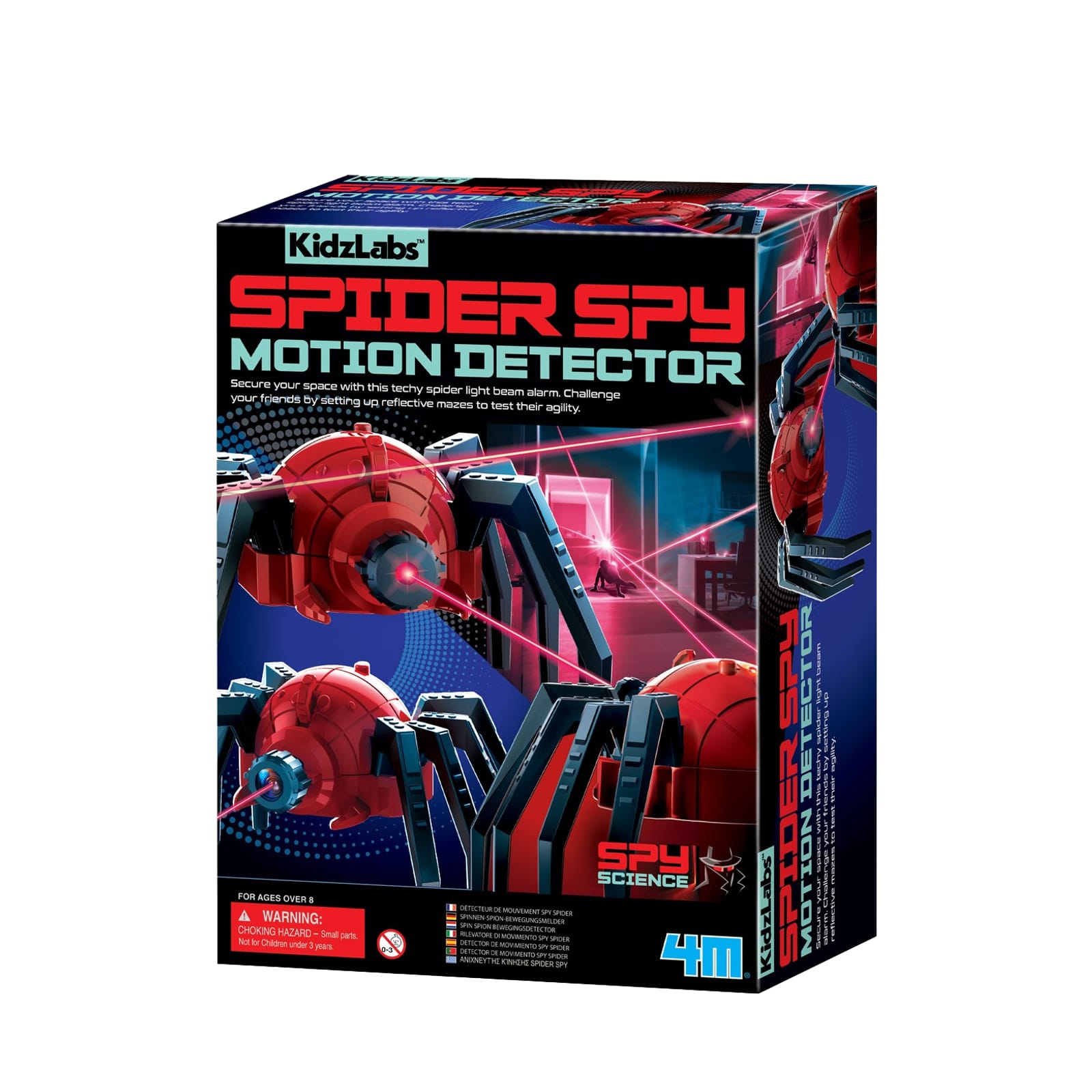 KidzLabs - Spy Science - Spider Spy Motion Detector