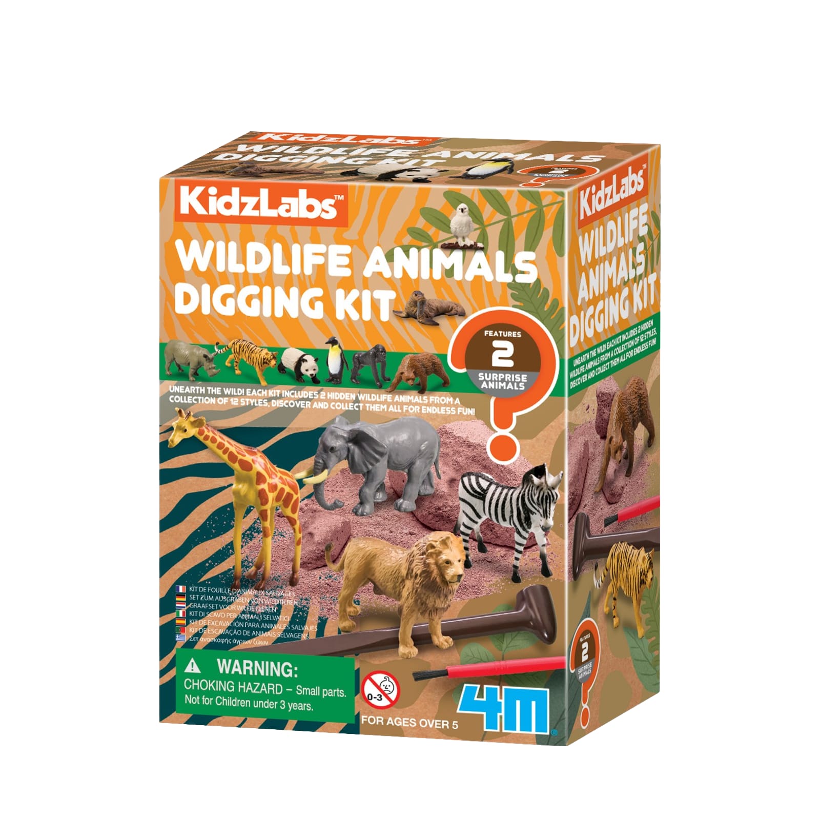 KidzLabs - Wildlife Animal Digging Kit