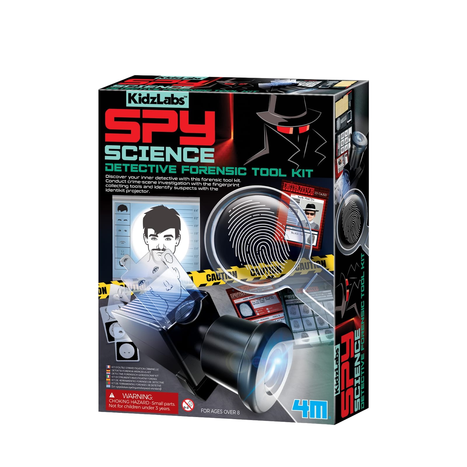 KidzLabs - Spy Science - Detective Forensic Tool Kit
