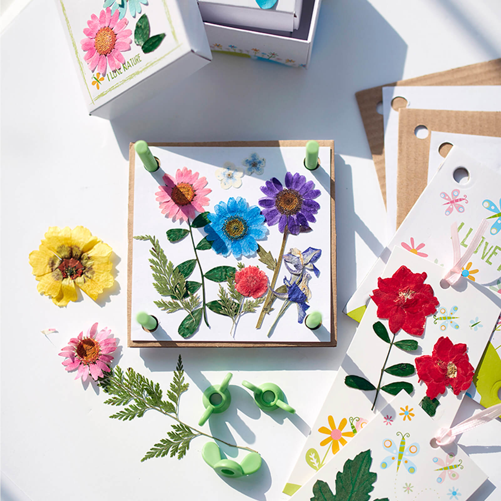 Green Creativity - Pressed Flower Art