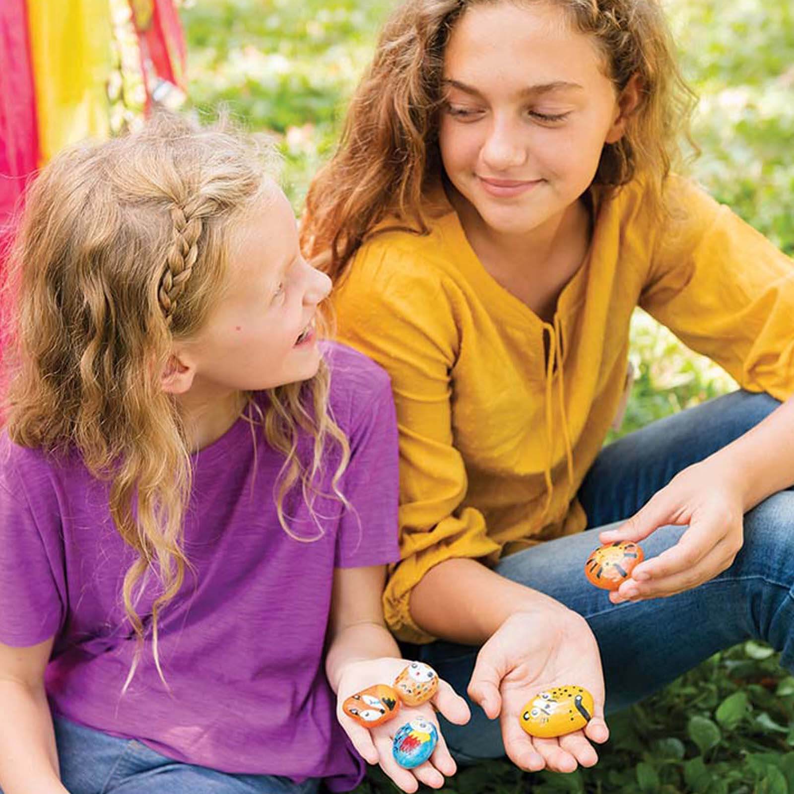 KidzMaker - Magical Animal Rock Painting