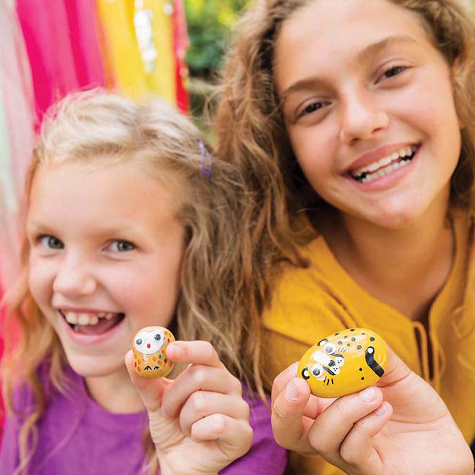 KidzMaker - Magical Animal Rock Painting