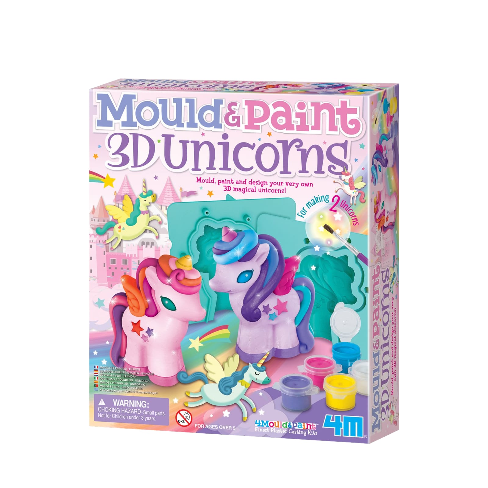 Mould and Paint - 3D Unicorns