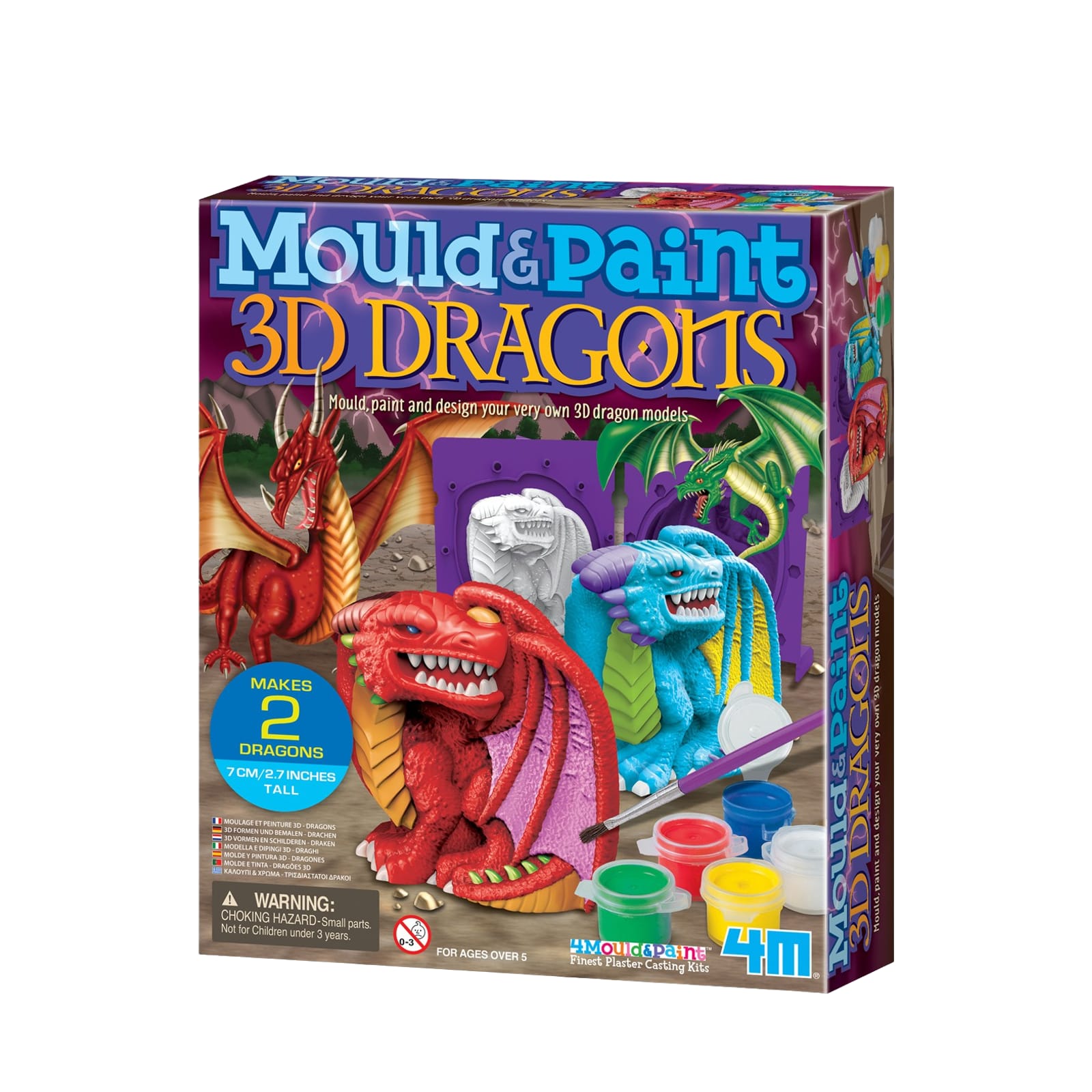 Mould and Paint - 3D Dragons