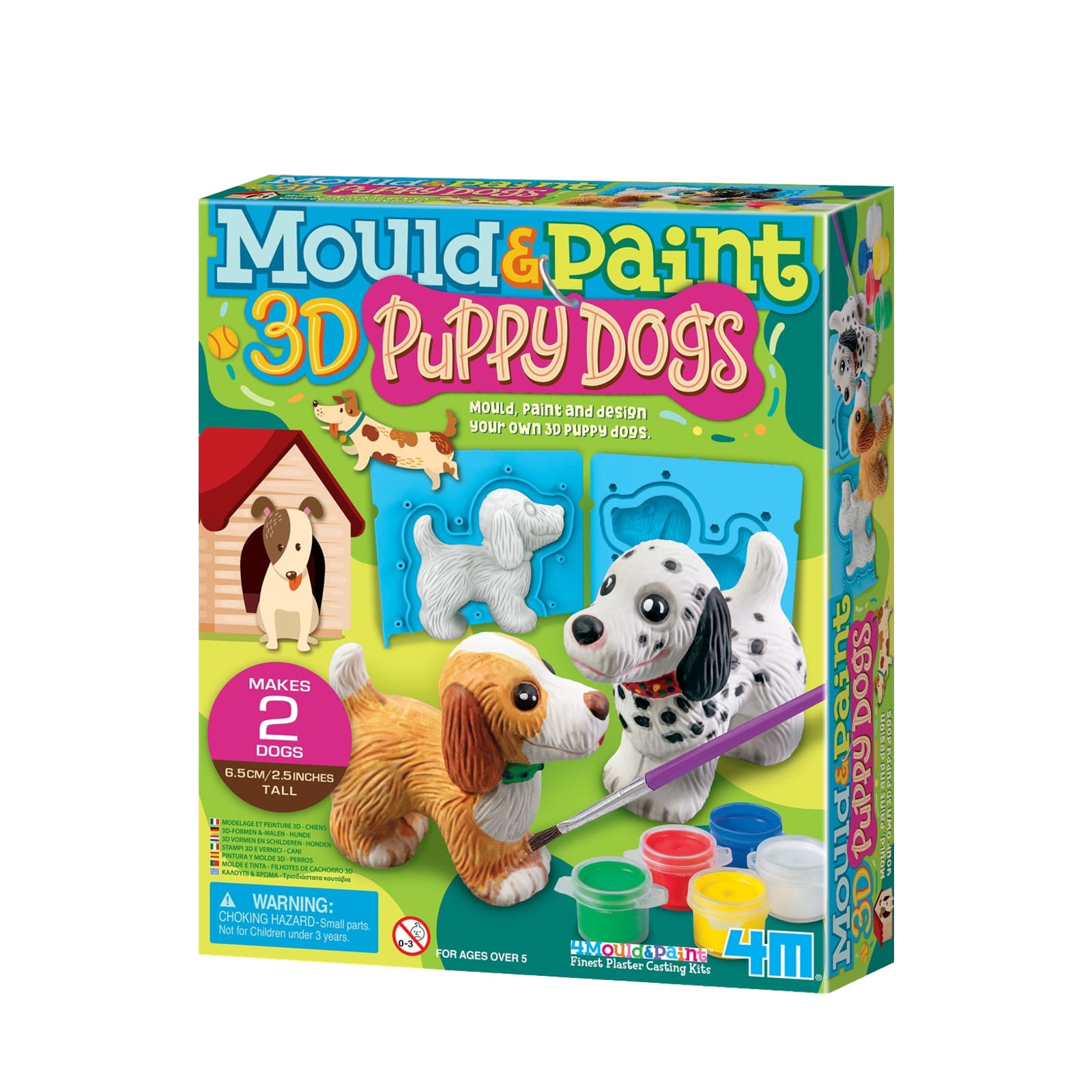 Mould and Paint - 3D Puppy Dogs