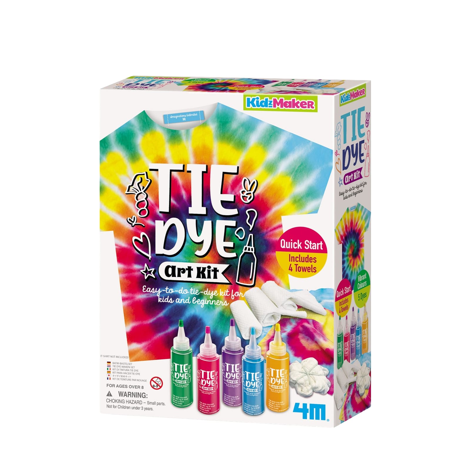 KidzMaker - Tie Dye Art Kit