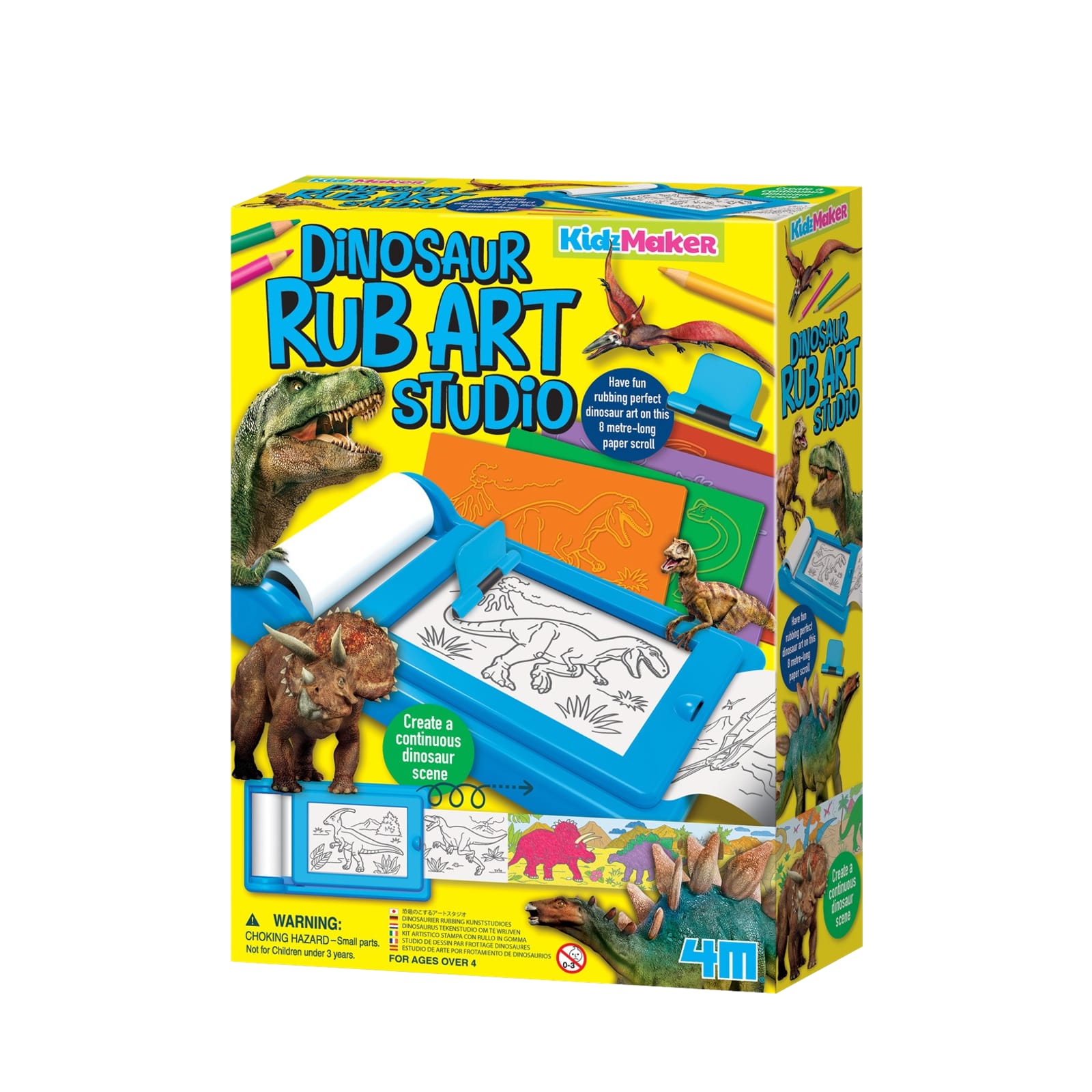 KidzMaker - Dinosaur Rub Art Studio