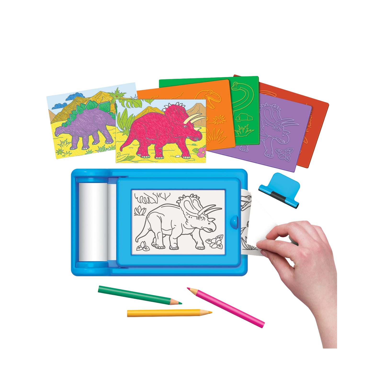 KidzMaker - Dinosaur Rub Art Studio