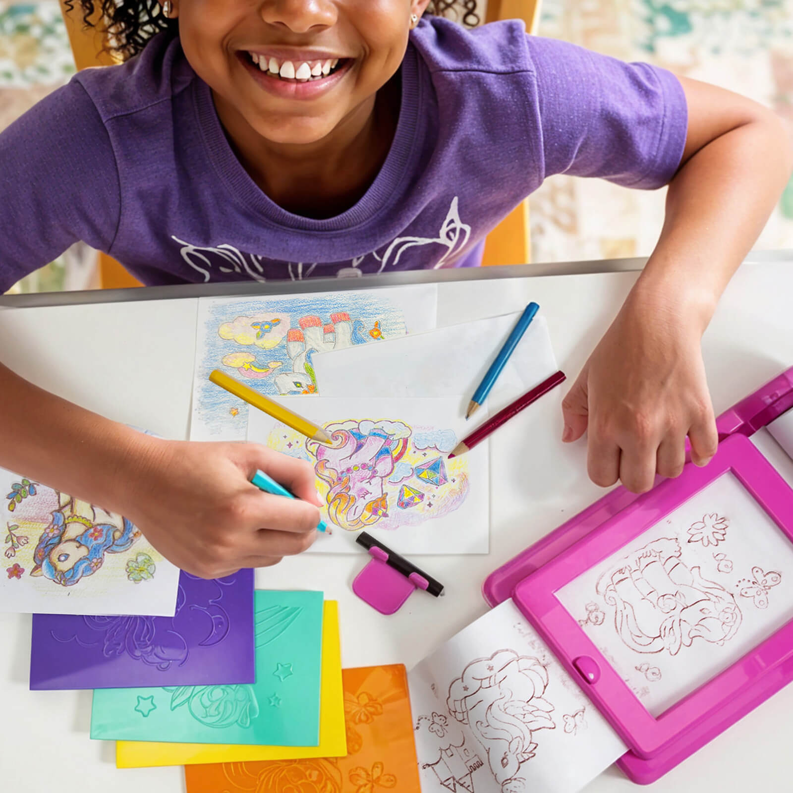 KidzMaker - Unicorn Rub Art Studio